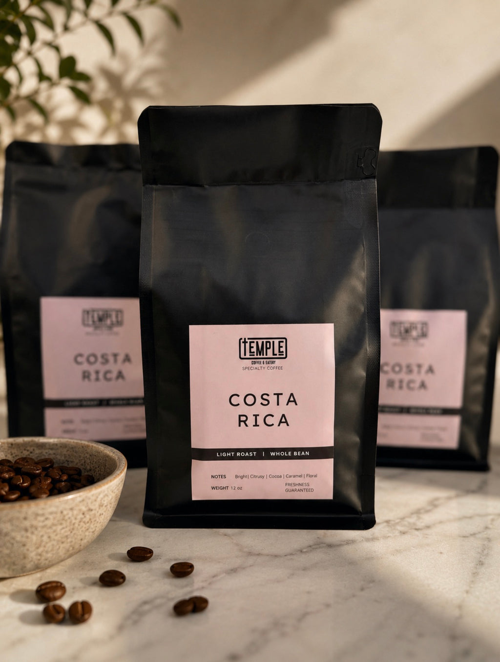 Costa Rica – Tesoros Volcánicos Whole Bean Coffee